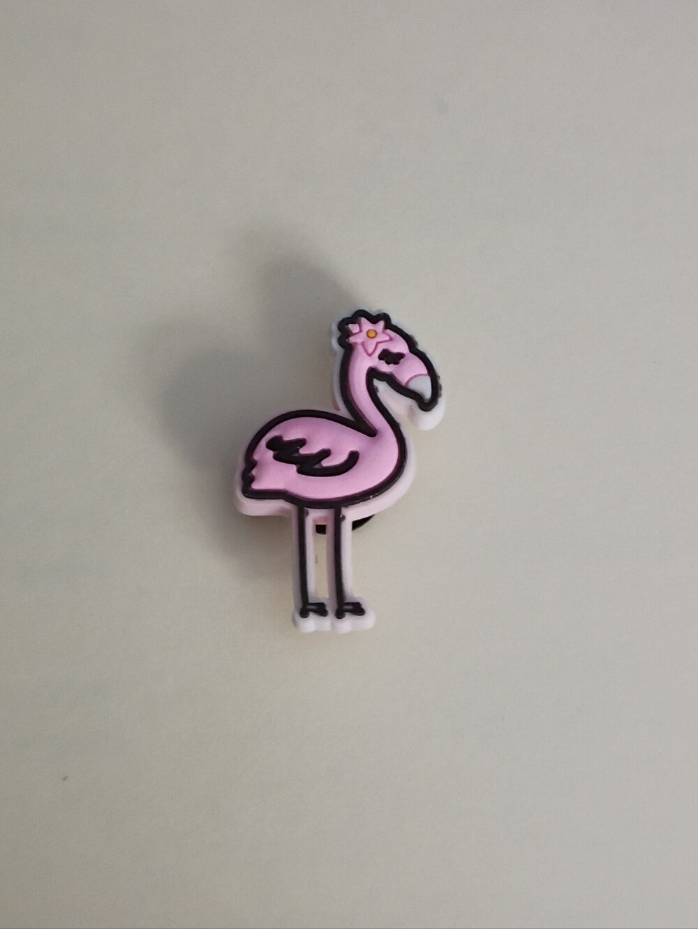 10 for $10 Jibbitz Croc Charms - Pink & Black Flamingo Star Bow - Animal